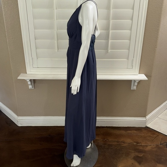 Azazie Bonnie Allure Maxi Dress Stormy - Picture 5 of 11